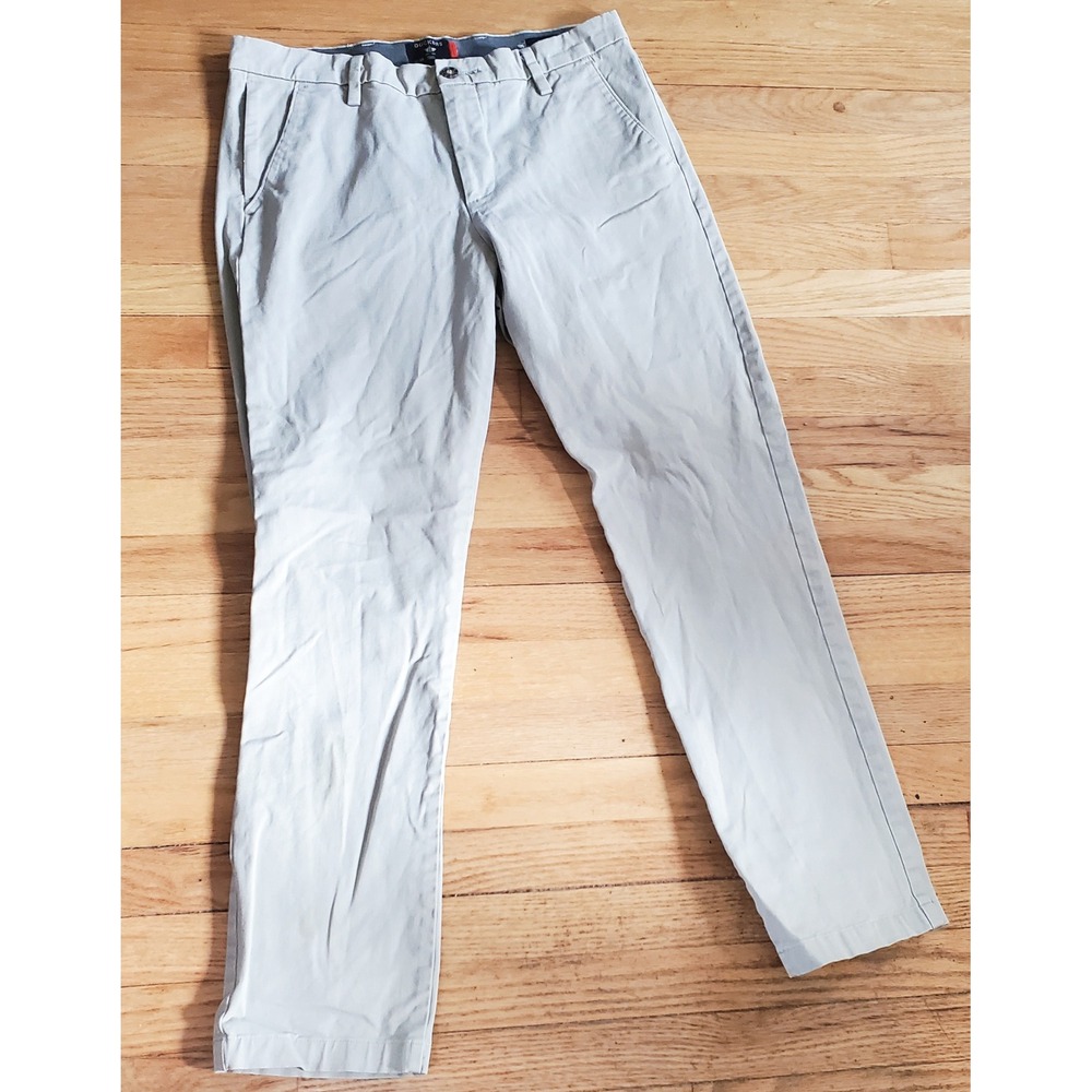 Dockers Workday Khaki Smart 360 Flex Mens Pant Khaki Stone Chinos 33x30 READ